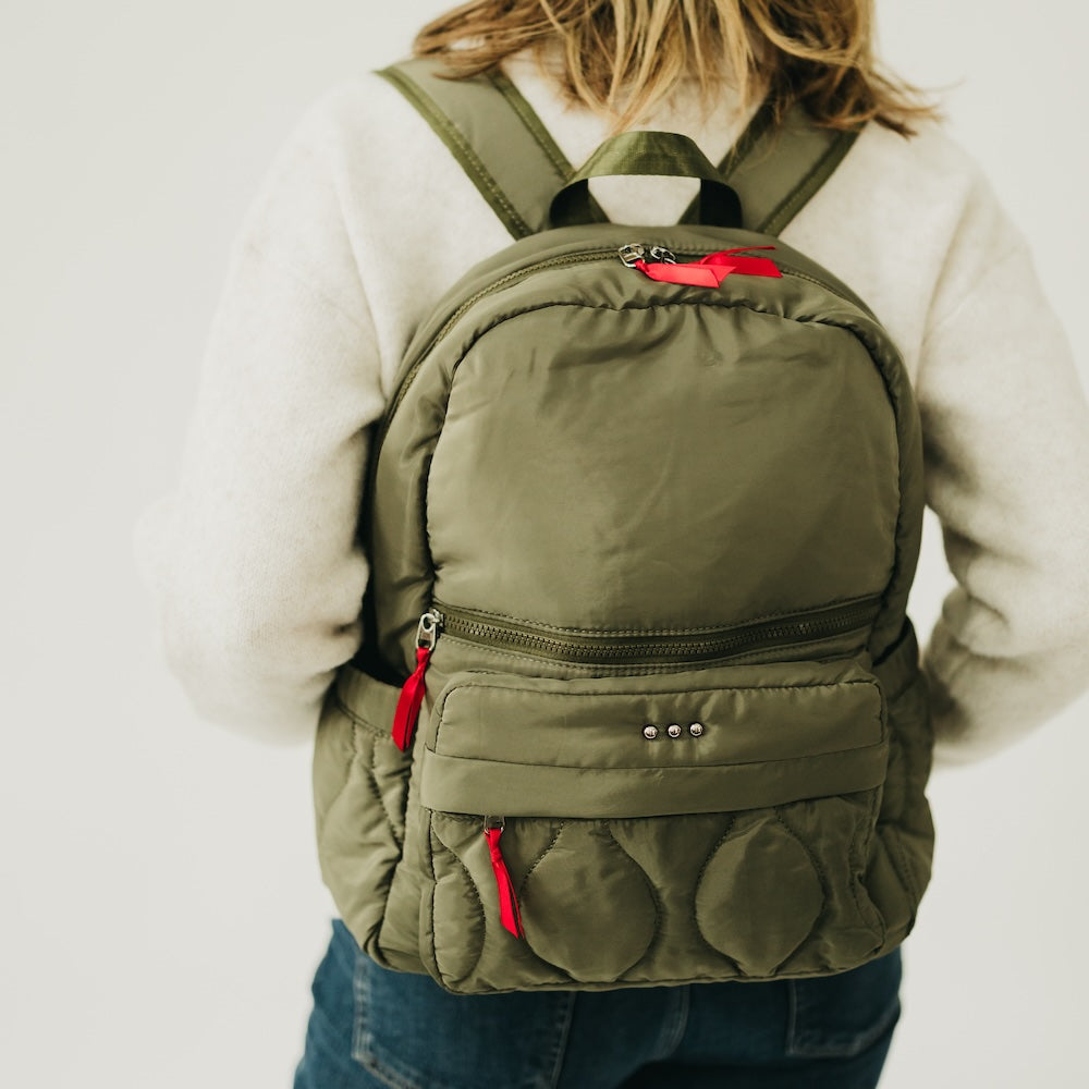 Go-To Organized Puffer Nylon Backpack - Image 9